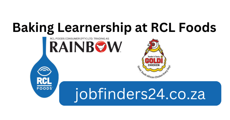 Baking Learnership at RCL Foods