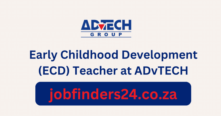 Early Childhood Development (ECD) Teacher at ADvTECH