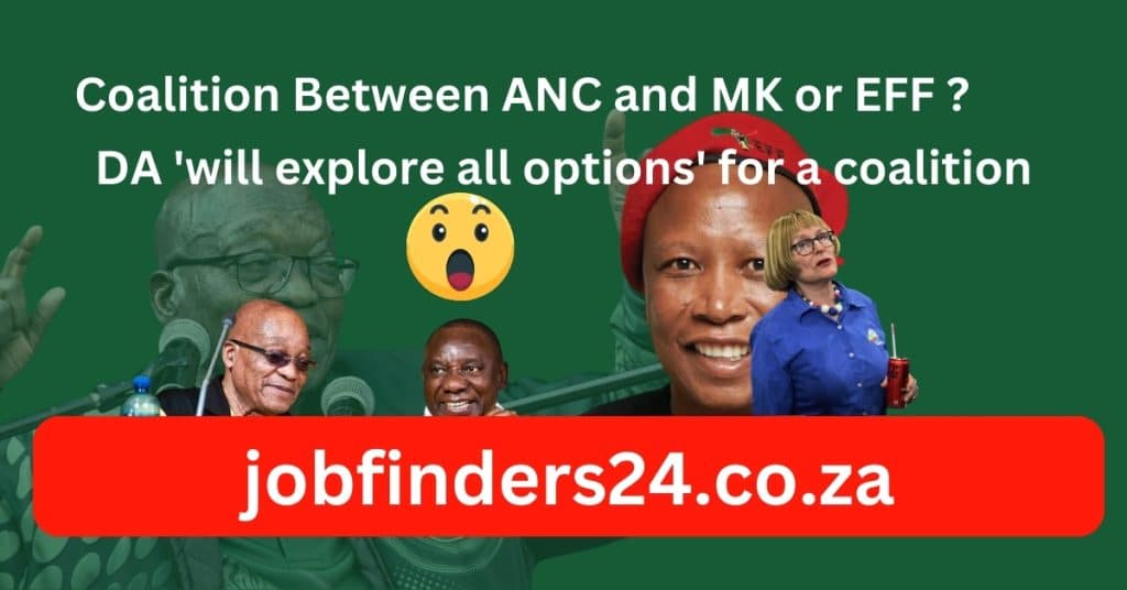 Coalition Between ANC and MK or EFF