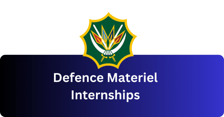 Defence Materiel Internships