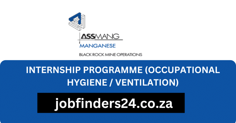 ASSMANG Pty Internship Programme in Occupational Hygiene and Ventilation at Black Rock Mine