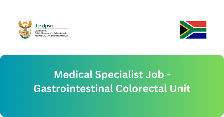 Medical Registrar Job Obstetrics and Gynaecology