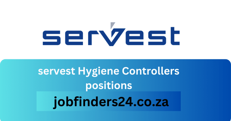 servest Hygiene Controllers positions