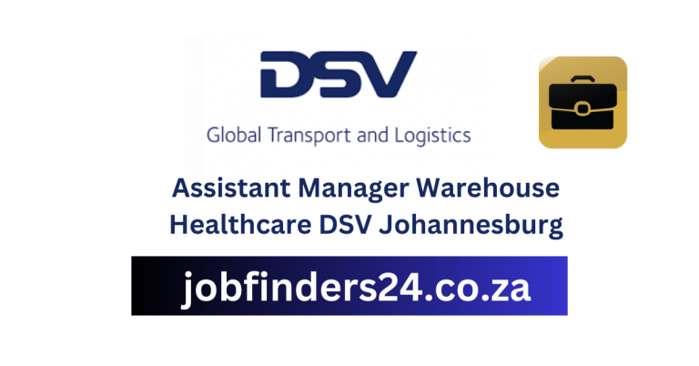 Assistant Manager, Warehouse, Healthcare Positions