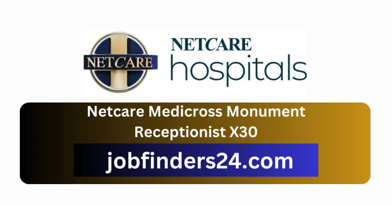 Netcare Medicross Monument Receptionist X30