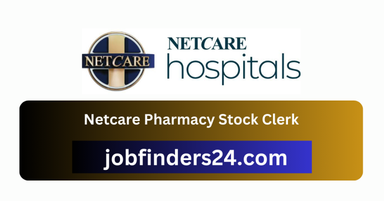 Netcare Pharmacy Stock Clerk