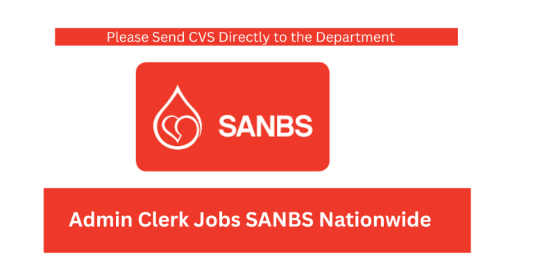 Become a Lifeline: Admin Clerk Positions Open Nationwide at SANBS!
