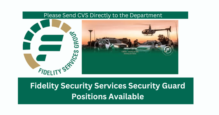 Fidelity Security Services Security Guard Positions