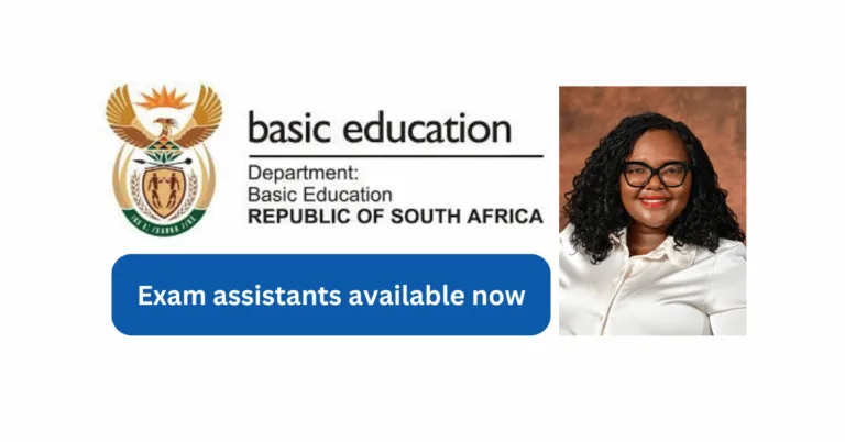 DBE Examinations Assistants (All Provinces)