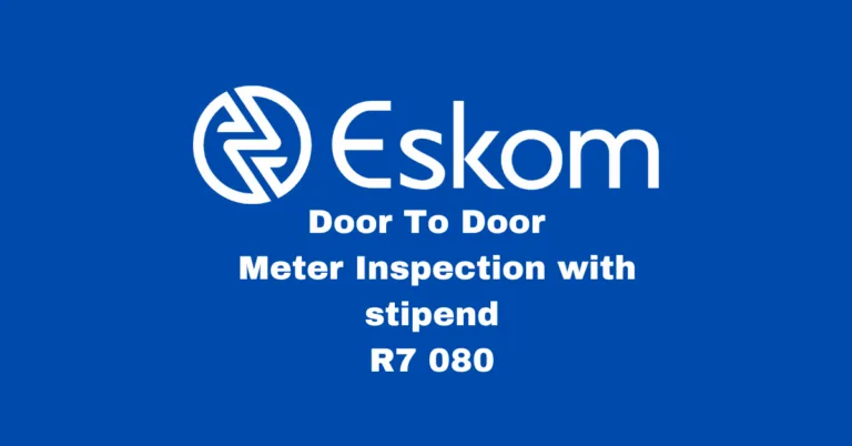 Eskom Meter Inspection Door-To-Door X102