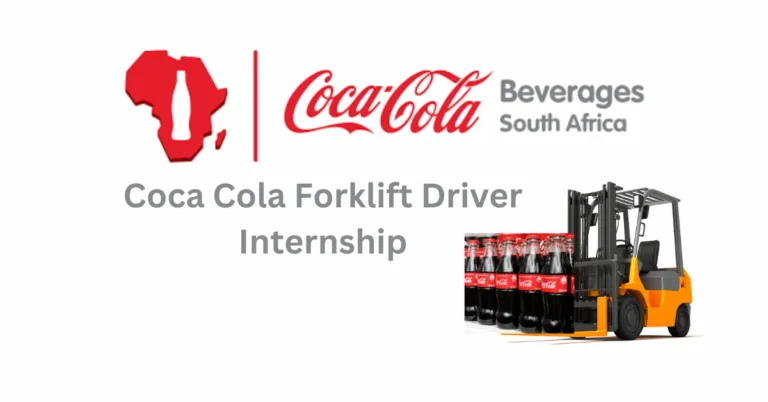 Coca Cola Forklift Driver Internship 2024