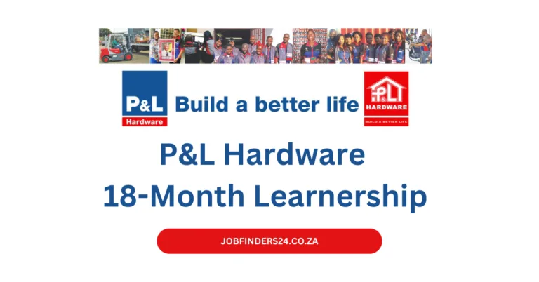 P&L Hardware 18-Month Learnership