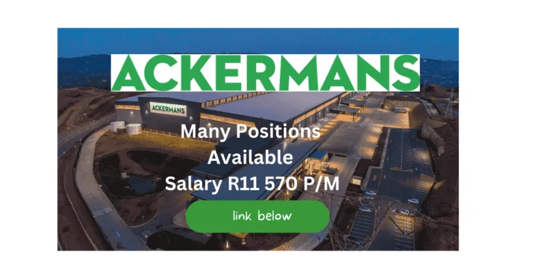 Security Personnel Needed – Ackermans Warehouse