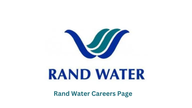Rand Water X8 District Aide/Attendants – Apply Before 1 March 2025