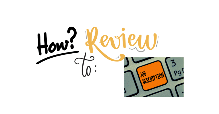 How to Review a Job Description