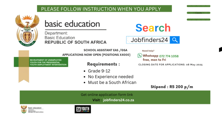 Teachers Assistants Application Phase 6 – 2026