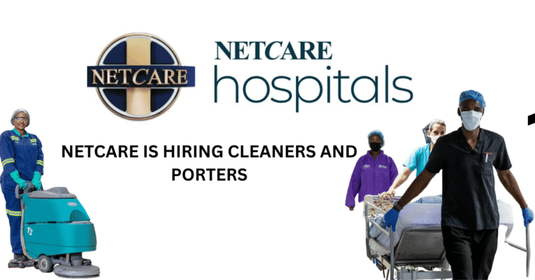 Netcare Porter Vacancies Alberton 2025