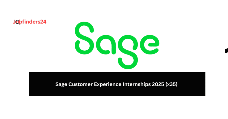 Sage Customer Experience Internships 2025 (x35)