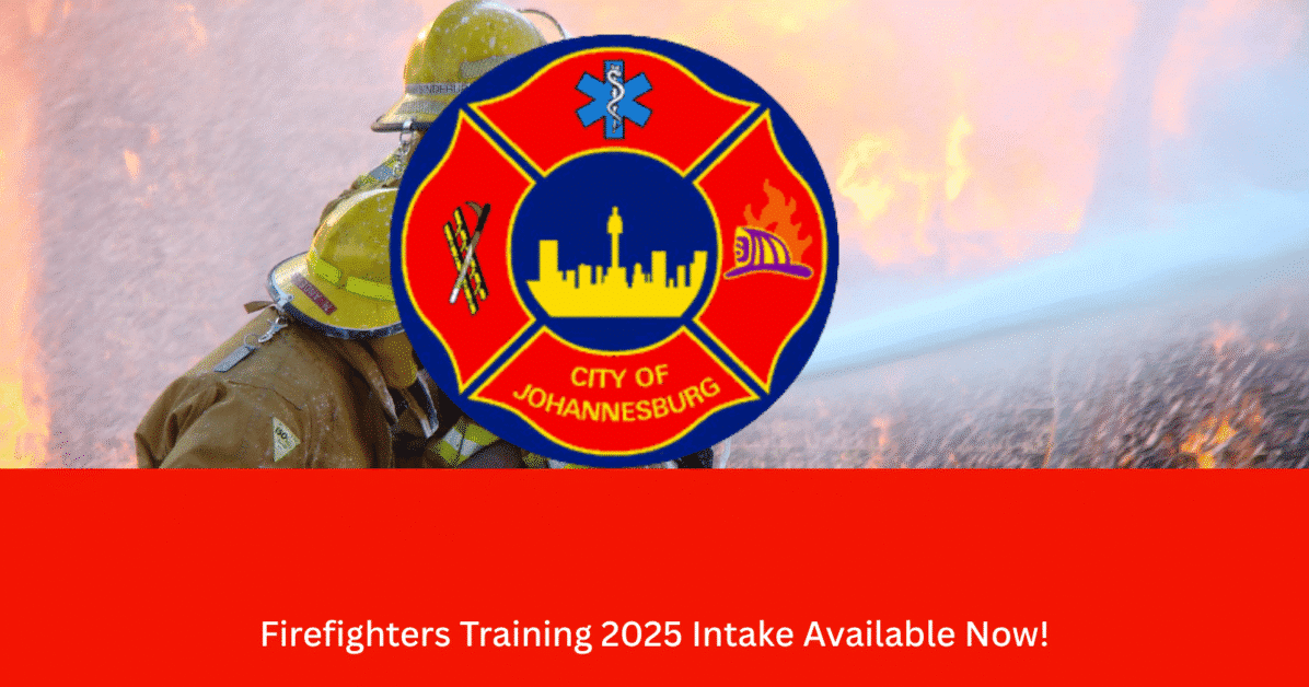 Firefighters in training at Johannesburg Fire Department 2025