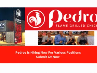 Pedros Is Hiring Now For Various Positions