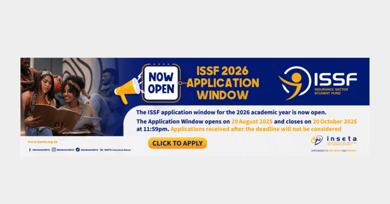ISSF Bursary South Africa 2026 Applications Now Open