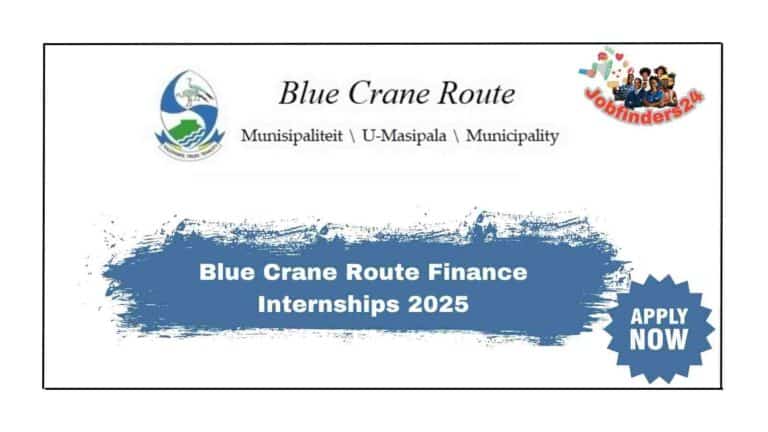 Blue Crane Route Municipality Offers Finance Internship for 2025