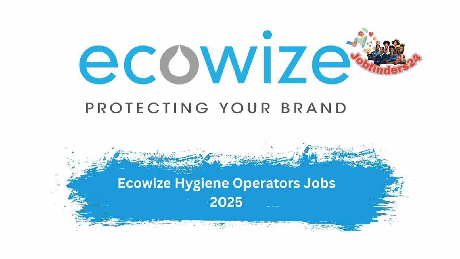 Ecowize hygiene operators cleaning plant in Bloemfontein Free State