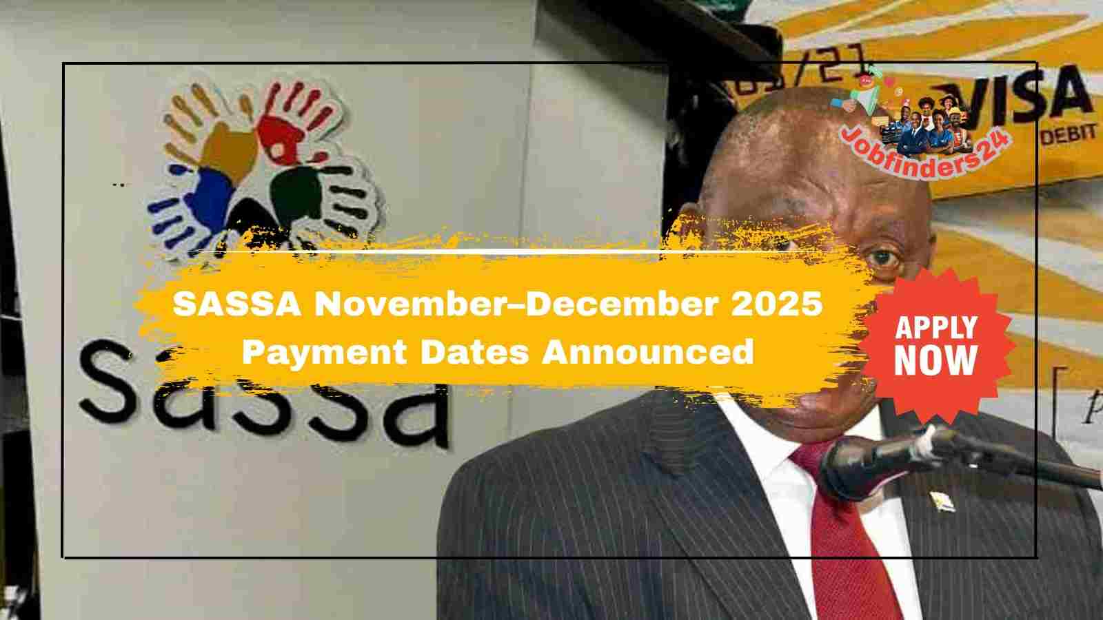 SASSA November December 2025 payment calendar South Africa