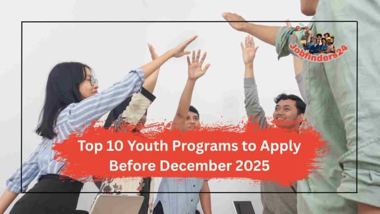 Top 10 Youth Programs to Apply Before December 2025