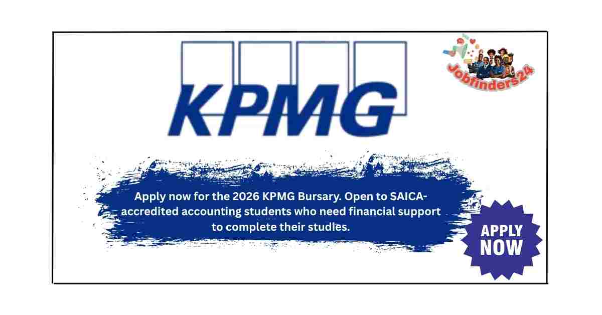 KPMG bursary 2026 application South Africa