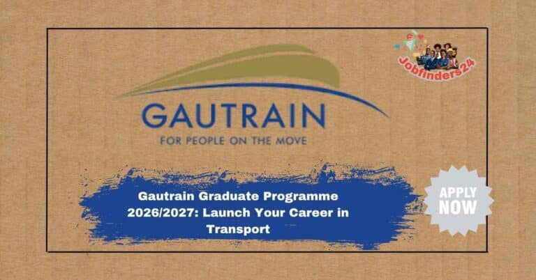 Gautrain Graduate Programme 2026/2027: Launch Your Career in Transport
