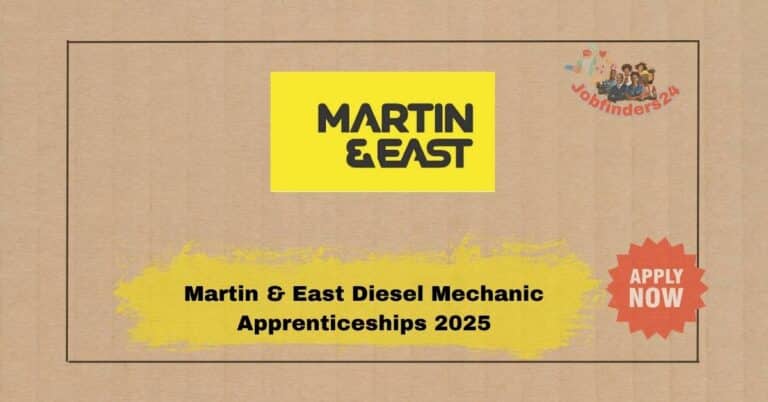 Martin & East Diesel Mechanic Apprenticeship 2025