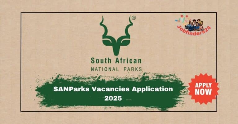 SANParks Vacancies Application 2025