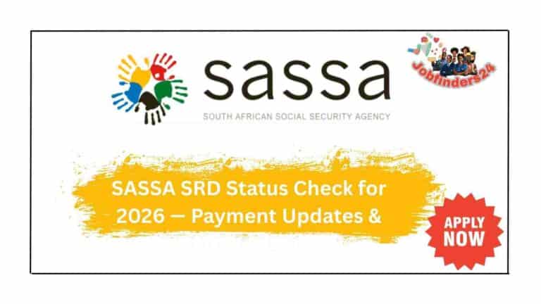SASSA SRD Status Check for 2026 – Payment Updates & Official Link