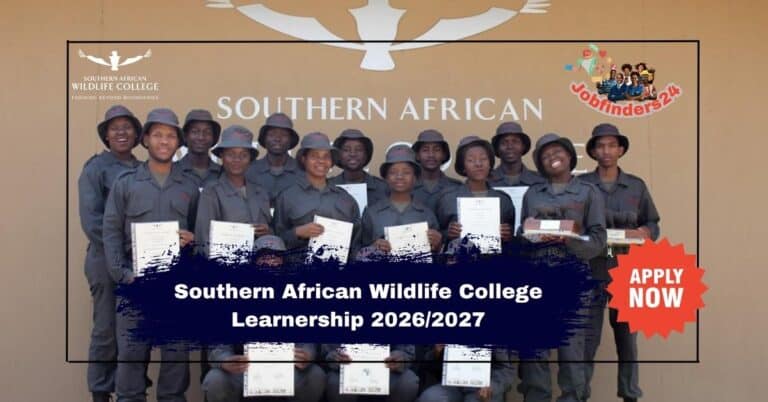 Southern African Wildlife College Learnership 2026/2027