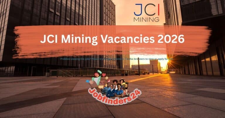 JCI Mining Vacancies 2026