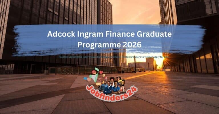 Adcock Ingram Finance Graduate Programme 2026