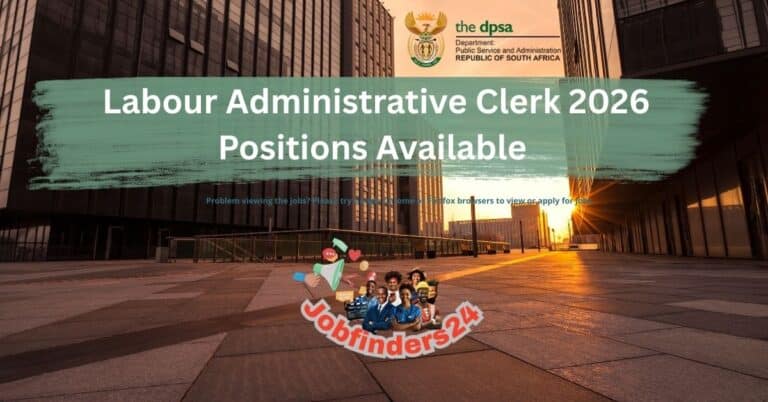 Labour Administrative Clerk 2026 Positions Available